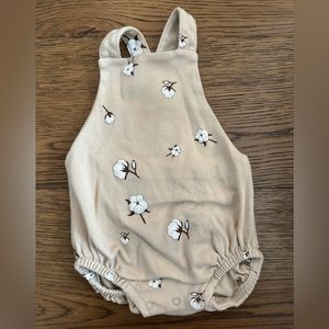 Organic Zoo Cottonfield Blossom Romper worn 1x!